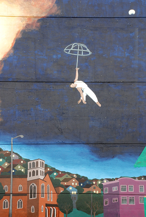 Mission Wall Dances mural by Josef Norris