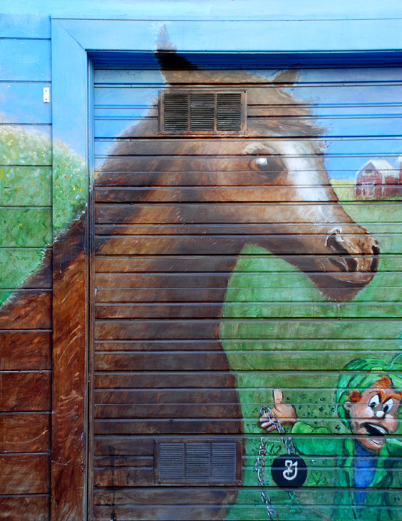 Lucky Charms mural by Wythe, David Silverman