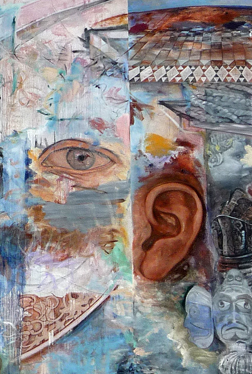 Learning Wall mural by Keith Sklar