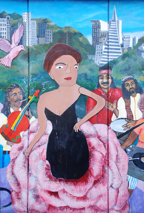 Creativity Explored Project mural by Susan Greene