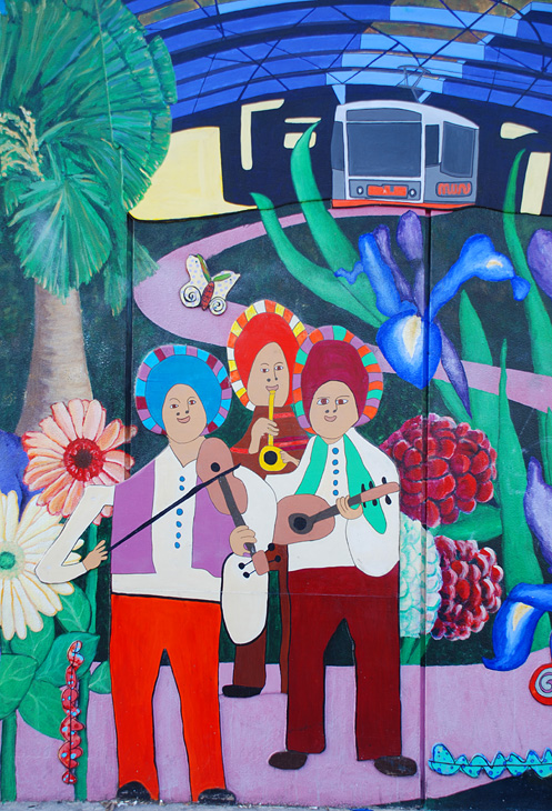 Creativity Explored Project mural by Susan Greene