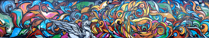 Untitled mural by Victor Reyes