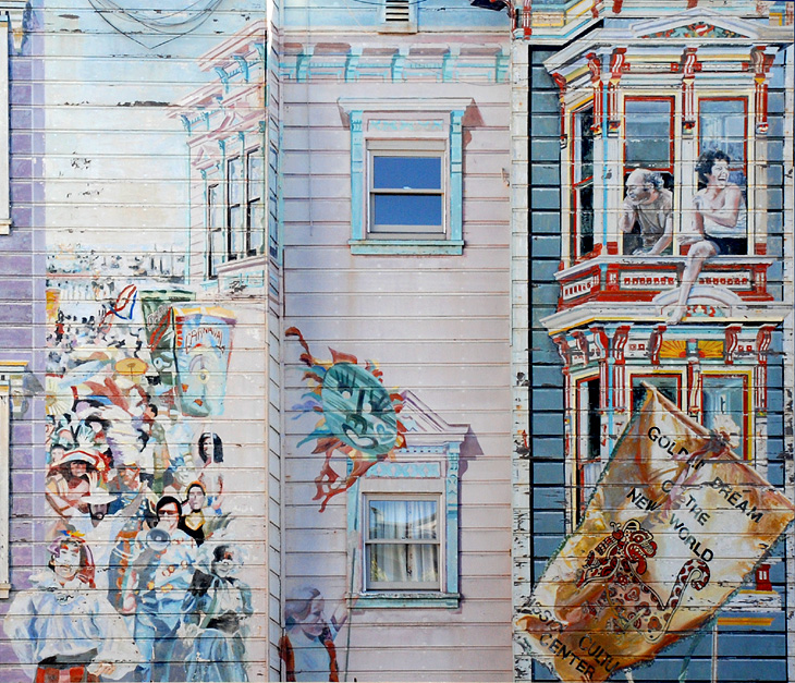 Carnaval mural by Daniel Galvez