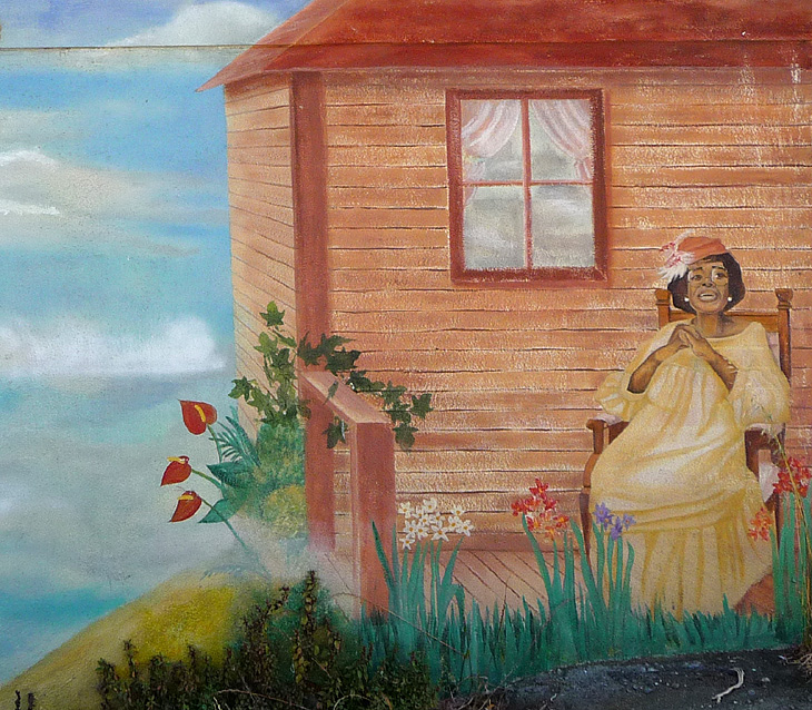 The Joy of Life mural by Catalina Gonzalez, Peter Collins