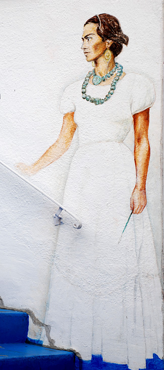 Las Milagrosas II mural by Mary Nash