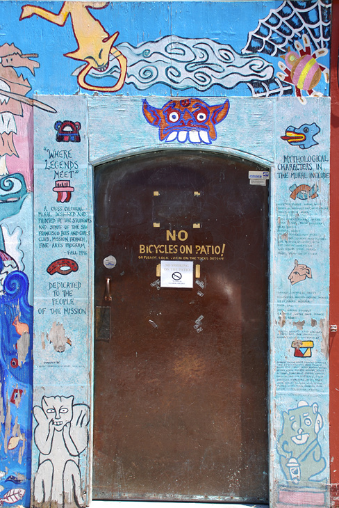 Where Legends Meet mural by Lisa Prives