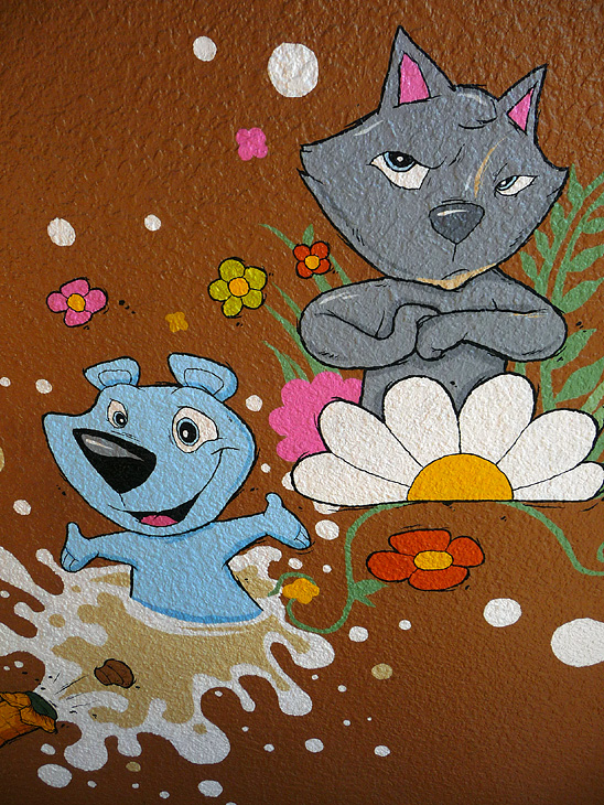 Untitled mural by Sirron Norris