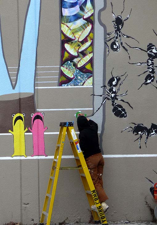 Untitled mural by Group of Artists