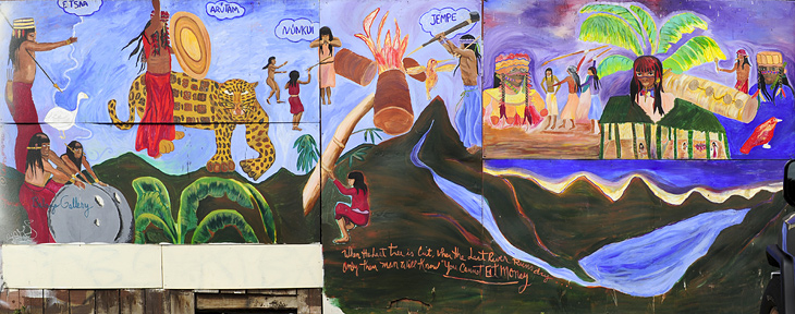 Untitled mural by Laura Campos