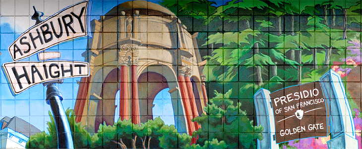 Untitled mural by Bryana Fleming