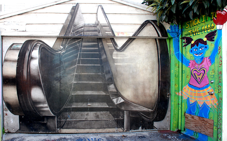 Untitled mural by Ivy Jeanne, Julie Murray