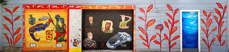 Untitled mural by Laura Campos