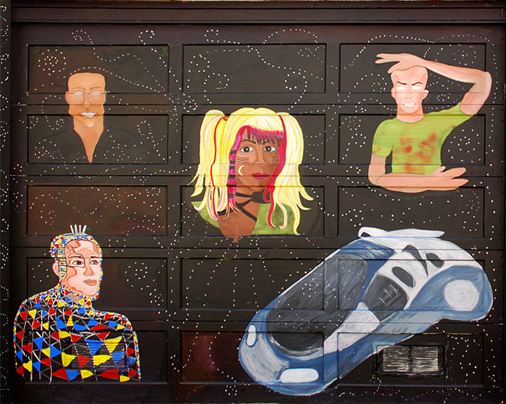 Untitled mural by Laura Campos