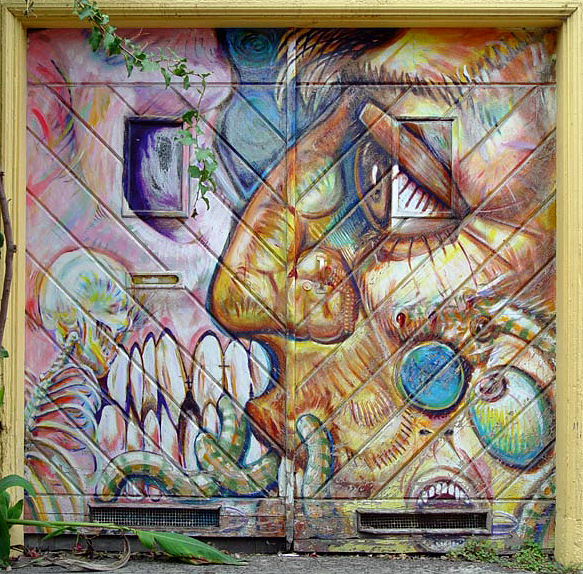 Untitled mural by Roberto Guerrero