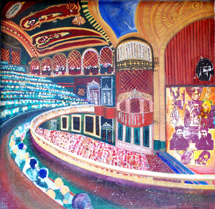 The Warfiled Passages mural by Claire Bain