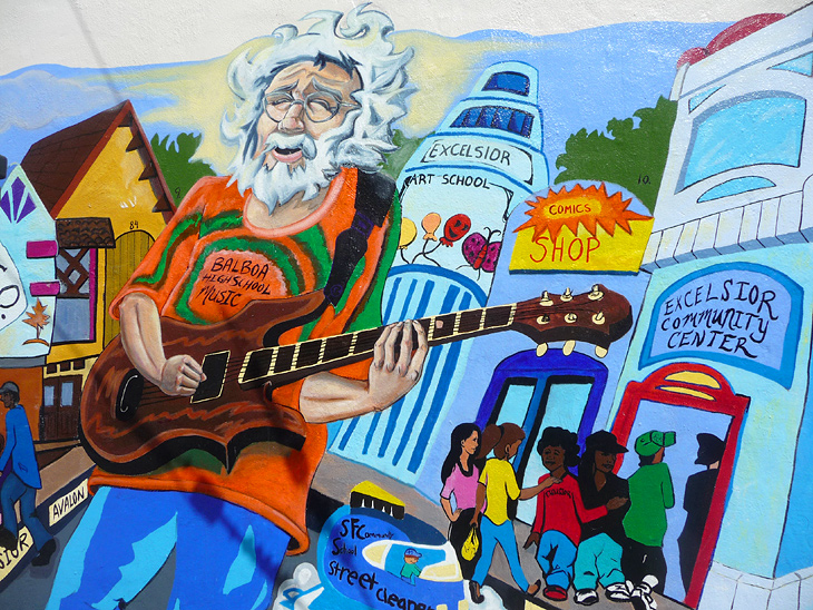 The San Francisco that You Should Know mural by Precita Eyes