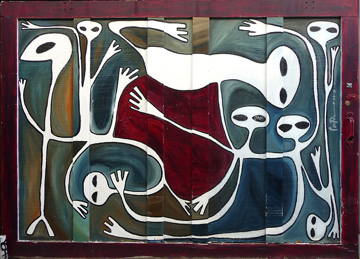 Untitled mural by Laura Campos