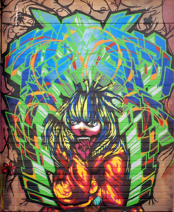 Untitled mural by Unknown Artist