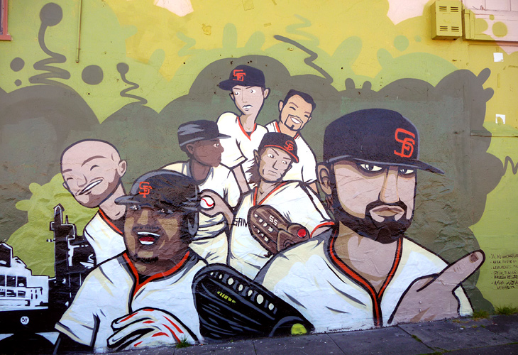 A Neighborhood Inspired by History and Champions mural by Max Ehrman