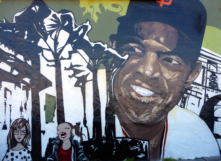 A Neighborhood Inspired by History and Champions mural by Max Ehrman