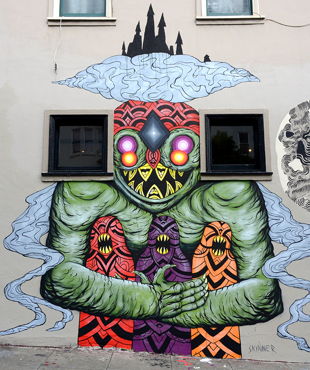 Untitled mural by Skinner