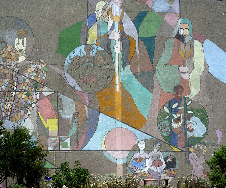 Candlestick Point Mural Project mural by Barbara Plant