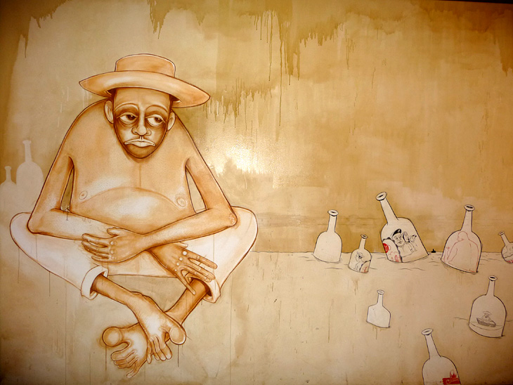 Untitled mural by Barry McGee