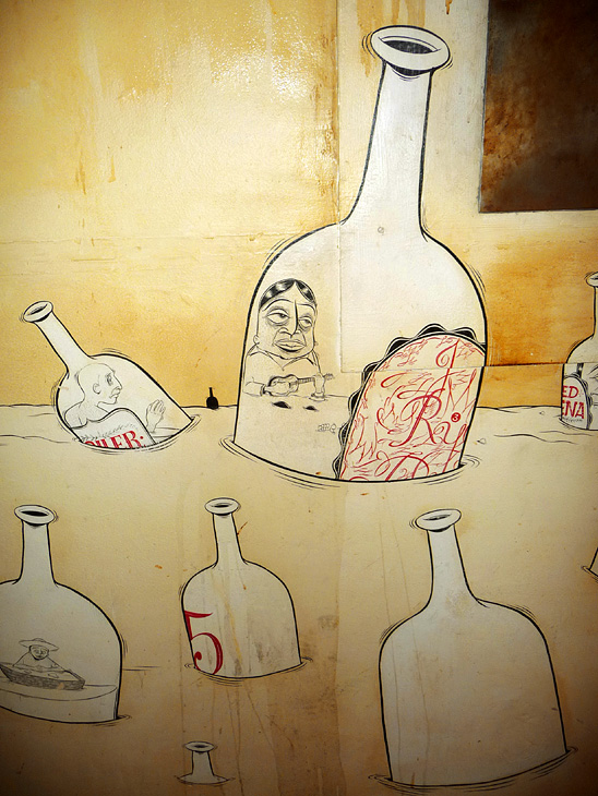 Untitled mural by Barry McGee