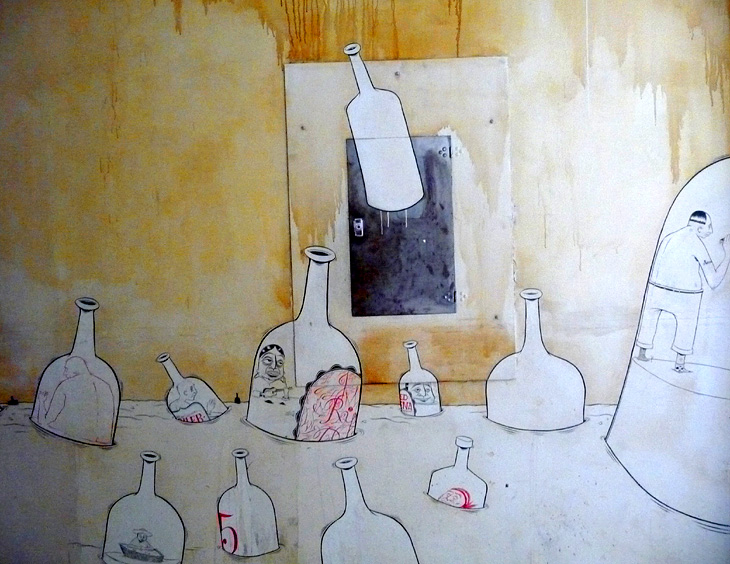 Untitled mural by Barry McGee