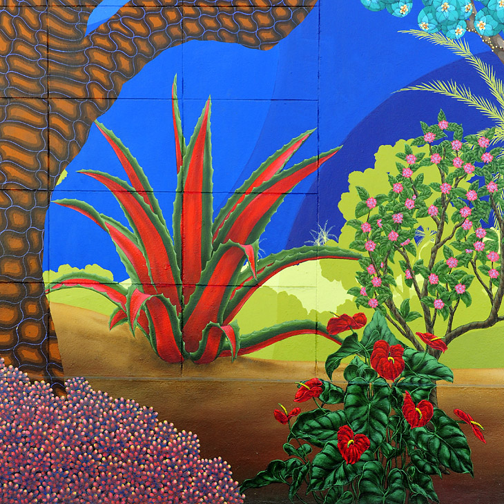 Plant-It Earth mural by Jet Martinez