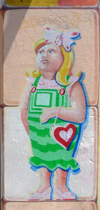 Mission Family Center mural by Rafael Landea