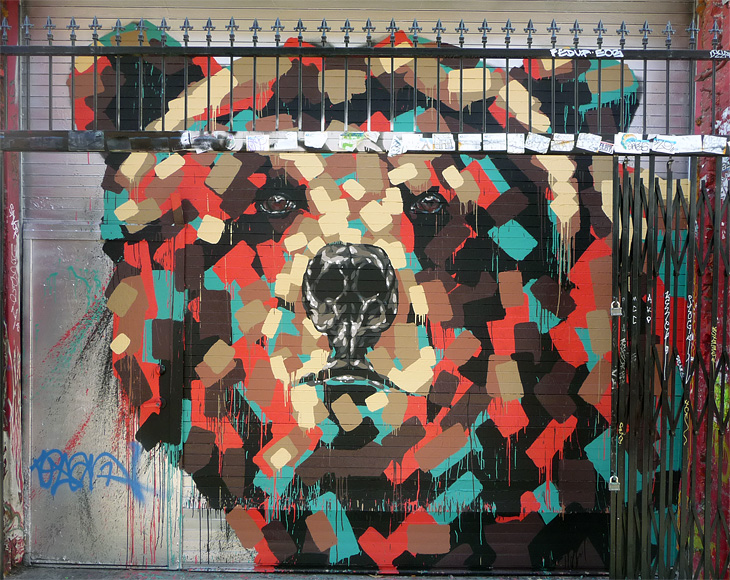 Untitled mural by Chad Hasegawa