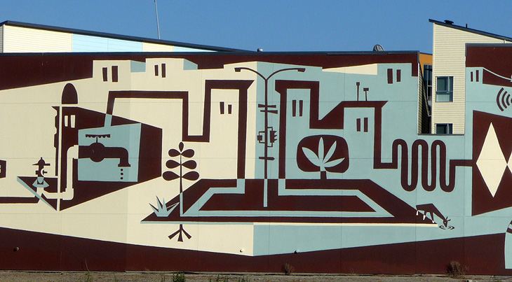 Systems mural by Brian Barneclo