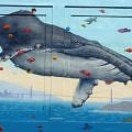 O'Farrell Brothers Theater Whale Mural